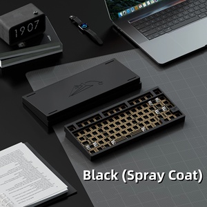 WEIKAV D75 Tri Mode CNC Estructura de junta de aleación de aluminio Intercambio en caliente RGB Teclado mecánico Kit Barebones - Product Image 3