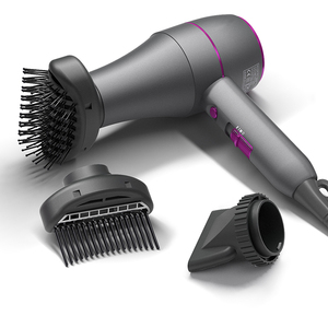 3 in1ヘアドライヤー強力な風電気ヘアドライヤーブラシマイナスイオンブロードライヤー - Product Image 2