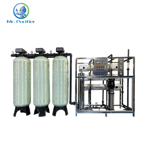 Système de traitement d'eau par osmose inverse en acier au carbone, <span class=keywords><strong>pompe</strong></span>, filtres à <span class=keywords><strong>sable</strong></span> et à charbon, 500L/heure, garantie 1 an pour l'eau potable - Product Image 6