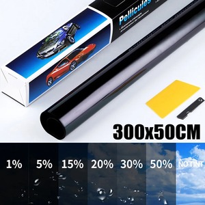 Película de <span class=keywords><strong>Vinilo</strong></span> para Ventanas de Auto, Protección Solar, Negra, VLT 15%, 1 Capa, 0.5m X <span class=keywords><strong>3m</strong></span>, para Vidrios de Automóviles - Product Image 6