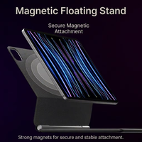 Clavier flottant magnétique à aspiration pour tablette Magic Touchpad compatible iPad Pro 11/129/109/13 pouces M2 M4