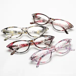 New Old Man Fashion Cat Eye High Quality Name Brand Ladies Reading Glasses