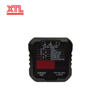 Universeller Batterietester Spannungsdetektor Steckdosen-LCD US/EU Phasenmesser Prüfgerät IP65-Schutz 6 Monate