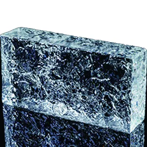 Kristal Getextureerde Gebouw Glazen Bakstenen Blokken