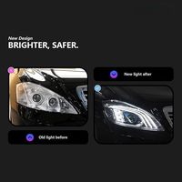 Conjunto de Faros LED para Mercedes Clase S W221 2006-2013 - Señal de Giro Secuencial, Luz Alta, DRL, Plug & Play, Compatible con S350 S500