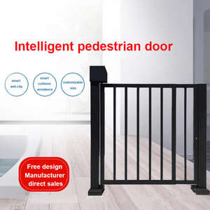 Control de Acceso Comunitario, puerta abatible de valla de seguridad automática inteligente, puerta de paso peatonal para entrada/salida - Product Image 4