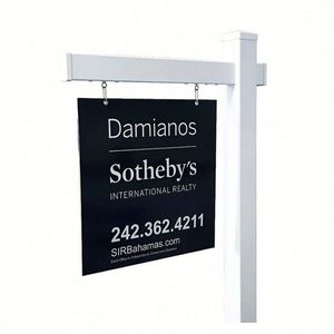 Letrero de plástico personalizado para casa en venta, letrero inmobiliario, letrero publicitario con impresión digital, letreros de cumpleaños para jardín - Product Image 1