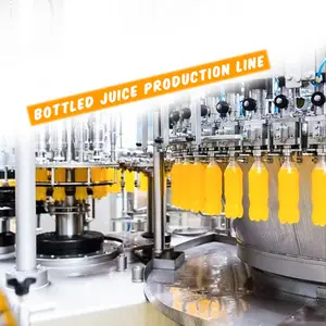 Small Juice Production Line Fruit Juice Apple Juice Automatic Filling Machine for small business