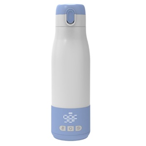 Calentador de Biberones Portátil Recargable por USB, Acero Inoxidable 316, Capacidad de 340 ml, Control Preciso de Temperatura para una Alimentación Rápida - Product Image 2
