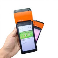 Tablette POS mobile V2 pour paiement en restaurant avec connectivité Bluetooth