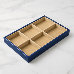 Custom <b>Ring</b> Pendant <b>Necklace</b> Earring Jewelry Tray Window Storage showcase Portable Tray for Jewelry Display Organizer - Product Image 2