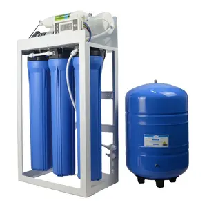 Slimme Kraan Waterzuiveraar 200gpd 5 Stage Comercial Omgekeerde Osmose Waterfiltersysteem Met Tank