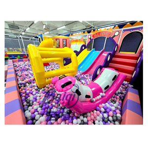 Customize Various Styles of Indoor Playpens with Colorful <strong>Slides</strong> to <strong>Create</strong> Exclusive Children's Indoor Playground Facilities - Product Image 1