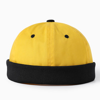 Gorras y Sombreros de Verano Talla Única con Logotipo Bordado, Gorra de Béisbol Personalizada sin Visera con Etiqueta Tejida