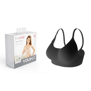 YOUHA Soutien-gorge d'allaitement et de pompage mains libres pour la maternité, doux, confortable, respirant et réglable - Product Image 3