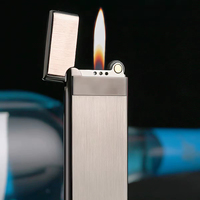 Briquet Plasma Mrvi Rechargeable USB-C en Alliage de Zinc Écologique Sans Flamme – Idéal Cadeau