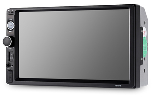 หน้าจอสัมผัส LCD เครื่องเสียงติดรถยนต์พร้อมช่อง USB ควบคุมด้วยพวงมาลัย Mirror Link มัลติมีเดีย Mp5 เครื่องเล่นดีวีดีในรถยนต์ รุ่น 7010b วิทยุ 2 Din ขนาด 7.0 นิ้ว - Product Image 4