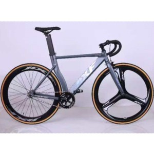 Bicicleta de Piñón Fijo 700C, Cuadro Rígido de Aleación de Aluminio, Multicolor, Capacidad de Carga de 150 kg, para Adultos, Bicicleta de Carreras - Product Image 1