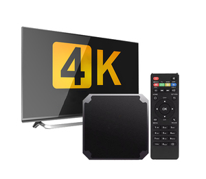 H Smart <b>Tv</b> Streaming Quad Core Set-Top <b>Box</b> Amlogic S905W Premium 4K <b>TV</b> <b>Box</b> - Product Image 1