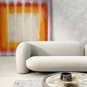 Ordic reream tytyle ving iving ooom ITE Hite ofofa oodern ininimalist Mall partpartamb elelvet RIC Abric OFA - Product Image 2