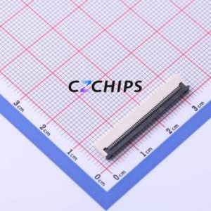 FC05-S54FCT-00 FFC/FPC Connector SMD,P=0.5mm,Horizontal Mount Connector Flip Cover Type Bottom Contact 54P 0.5mm - Product Image 1