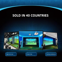 PGM Haute Vitesse 4K Laser HD 3D Image Caméra Intérieur Golf Simulateur Équipement