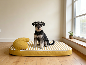 Cama Ecológica y Duradera para Mascotas con Almohada para Perros Pequeños (Caniche/<span class=keywords><strong>Schnauzer</strong></span>) - Cama Suave y Cómoda para Cachorros - Product Image 5