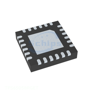 TPS65058RGET, Circuito Integrado de Gestión de Energía (PMIC), Componente Electrónico, CI, DUAL STP DN CONV 3 LDO 24VQFN Original 24 VFQFN Exposed Pad - Product Image 1