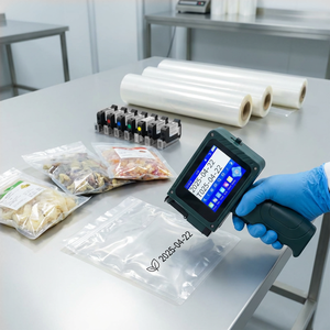 Impresora de Inyección de Tinta Portátil de 12.7mm para Codificación de Fechas de Caducidad, Códigos QR, Lotes, Bolsas de Papel - Product Image 1