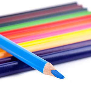 Lápiz de madera de 12 colores de alta calidad, juego de lápices de colores personalizados con caja de metal, lápiz para colorear para regalo de niños - Product Image 3