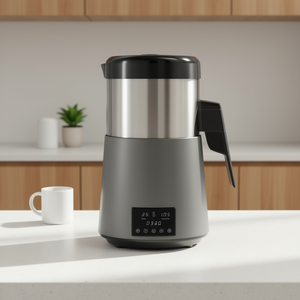 Destilador de Agua de Sobremesa para el Hogar, 4L, 1750W, Acero Inoxidable, Purificador de Agua Pura, Color Gris, Eléctrico - Product Image 2