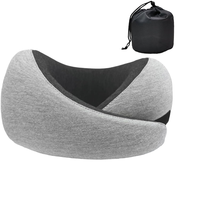 Oreiller de voyage ergonomique en mousse à mémoire de forme WJ-191, vente directe usine, indispensable pour améliorer le sommeil, confort optimal, vente en gros