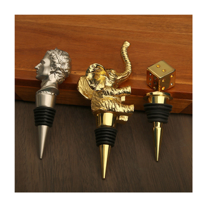 จุกขวดไวน์สุญญากาศสีชมพูสำหรับลูกสุนัขที่มีส้นสูงอุปกรณ์เสริมสำหรับไวน์สั่งทำได้ - Product Image 1