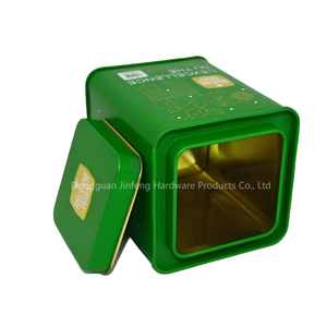 Tùy chỉnh cấp thực phẩm tinplate phổ bao bì lon sắt, vuông kín lon trà, kẹo và sô cô la bao bì hộp - Product Image 6