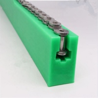 Rail de guidage de chaîne linéaire Upe de guide latéral de convoyeur UHMWPE de résistance à l'usure