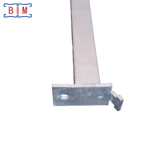 Braccio a Sbalzo con Inserto Zincato a Caldo 41*41 |   Staffa con Gancio per Installazione M&E - Product Image 1