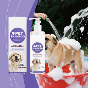 Champú para Mascotas al por Mayor, Champú Natural para el Cuidado del Pelo de Mascotas, Protección Contra Garrapatas, Champú para Perros con Fórmula Natural de Árbol de Té - Product Image 4