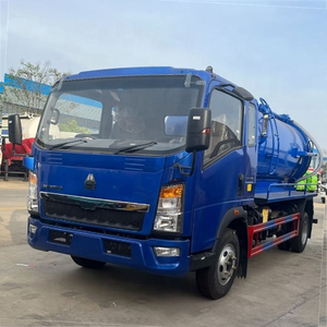 รถบรรทุกดูดสิ่งปฏิกูล SINOTRUK รถดูดสิ่งปฏิกูลแบบฉีดน้ำแรงดันสูง ขายในตะวันออกกลาง - Product Image 1