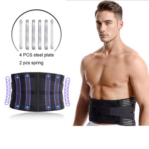 Profesional ortopédico transpirable ajustable inferior Lumbar espalda Brace <span class=keywords><strong>cintura</strong></span> soporte cinturón Universal elástico médico Fitness - Product Image 3