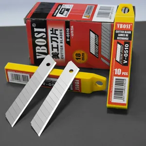 Cutter Blade 18mm 7 Or 10 Or 14 Points Snap Off Blade Industrial Use Cutting Utility Knife Cutter Blade