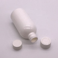 Offre Spéciale 100ml/200ml250ml HDPE bouteille de liquide blanc vide bouteille de sirop de toux bouteille de médecine avec bouchon de sécurité pour enfant