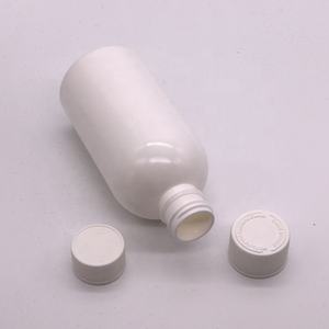 ขายร้อน100มิลลิลิตร/200ml250ml HDPE สีขาวของเหลวขวดเปล่า<span class=keywords><strong>ไอ</strong></span>น้ำเชื่อมขวด<span class=keywords><strong>ยา</strong></span>ที่มีเด็กความปลอดภัยหมวก - Product Image 6