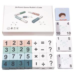 Juego de Operaciones de Multiplicación y División para Niños, Juguete Educativo de Matemáticas Montessori, Bloques de Números de Madera - Product Image 1