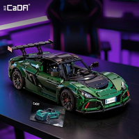 Cada C61511 2025 Nuevo Modelo de Superauto de Ensamblaje 1:8 430, Juguetes Educativos DIY, Regalo para Niños y Adultos, Juego de Bloques de Construcción de 3730 Piezas