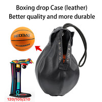 Pièces détachées de haute qualité pour machine d'arcade de boxe, en cuir noir, avec fonction de frappe et de jeu à pièces