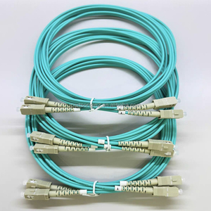 Cable de Fibra Óptica Multimodo 10G OM3 SC-SC Dúplex 3.0mm LSZH para Centro de Datos, Fabricado en Fábrica - Product Image 1