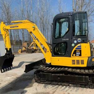 Excavatrice sur chenilles hydraulique d'occasion KOMATSU PC 55 MR, engin de construction d'occasion - Product Image 3