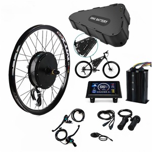 <span class=keywords><strong>Kit</strong></span> de Conversión de Motor para <span class=keywords><strong>Bicicleta</strong></span> Eléctrica, 1000W 2000W 3000W, <span class=keywords><strong>Rueda</strong></span> de 27.5 29 Pulgadas con Batería Triangular - Product Image 1