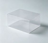 Boîte transparente en PVC PET recyclable pour l'emballage de savon en barre pour soins personnels, design compact et durable