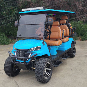 Светящиеся 6-местные гольф-кары с литиевой батареей 72В, одобренные EEC, разрешенные для использования на дорогах общего пользования - Product Image 4